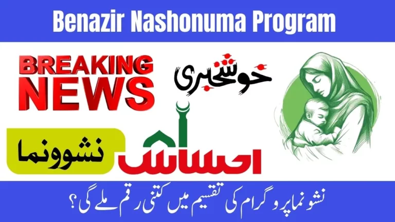 Check Eligibility & Apply Online in Benazir Nashonuma Program Latest Update 2024