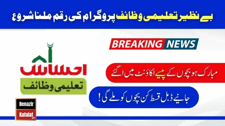 Latest Method How can I Check my Eligibility for Benazir Taleemi Wazaif from Home 2024