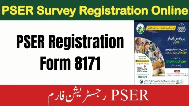 PSER Registration Form 8171: A Step-by-Step Guide