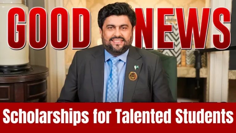 Sindh Governor’s Initiative: Scholarships for Talented Students