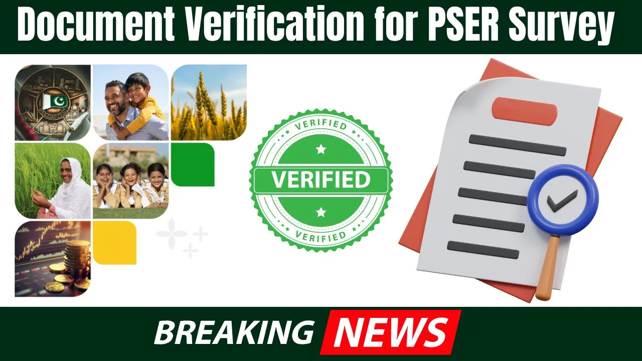 Complete Guide to Document Verification for PSER Survey