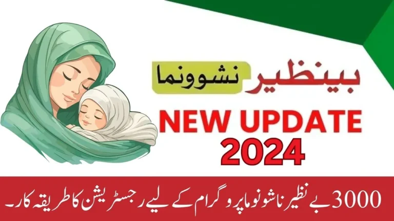 Nashonuma New Payment Package For Eligible Women – 3000 Monthly