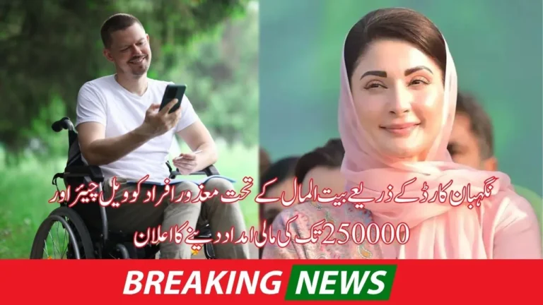 Negahban Card For Disabled Persons Under Baitul-Mal Latest Update 2024