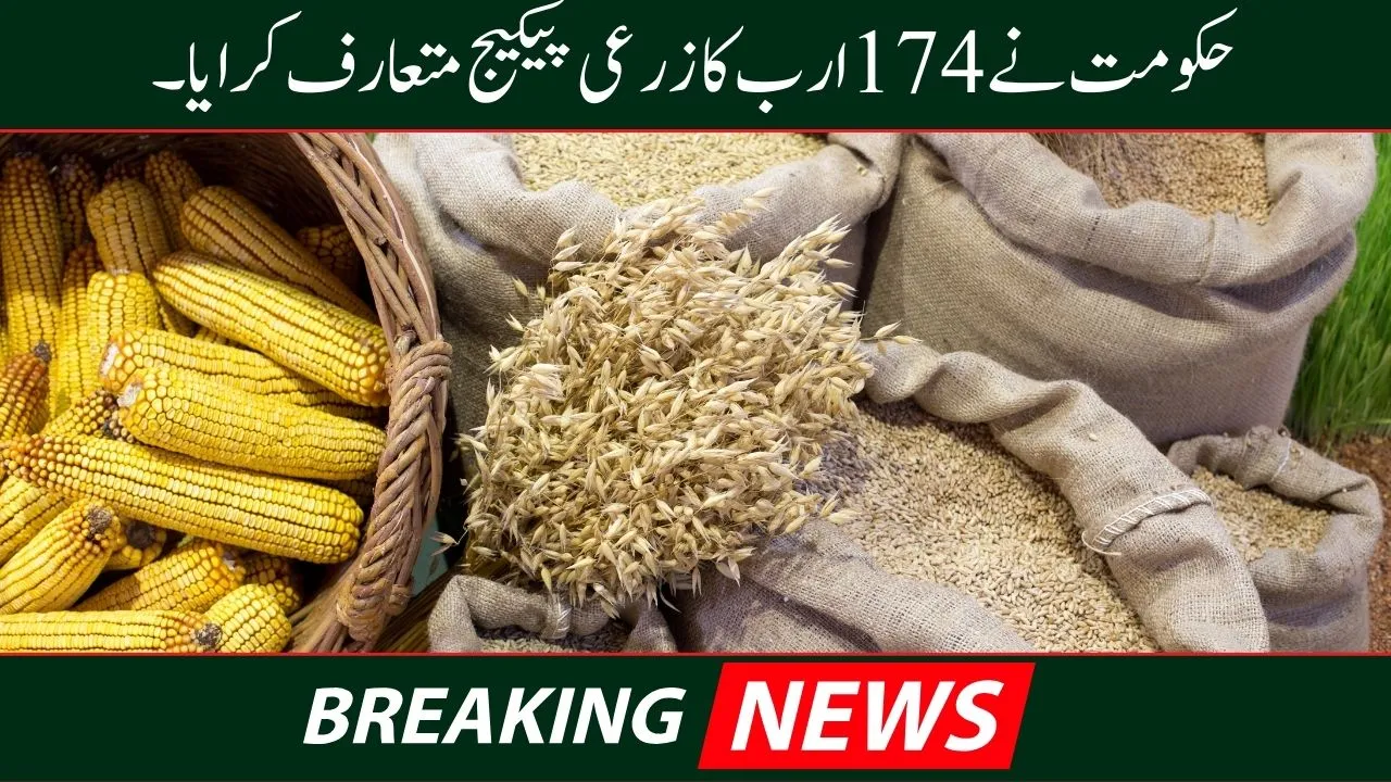 Rs 174 Billion Agricultural Package Announced Complete Details